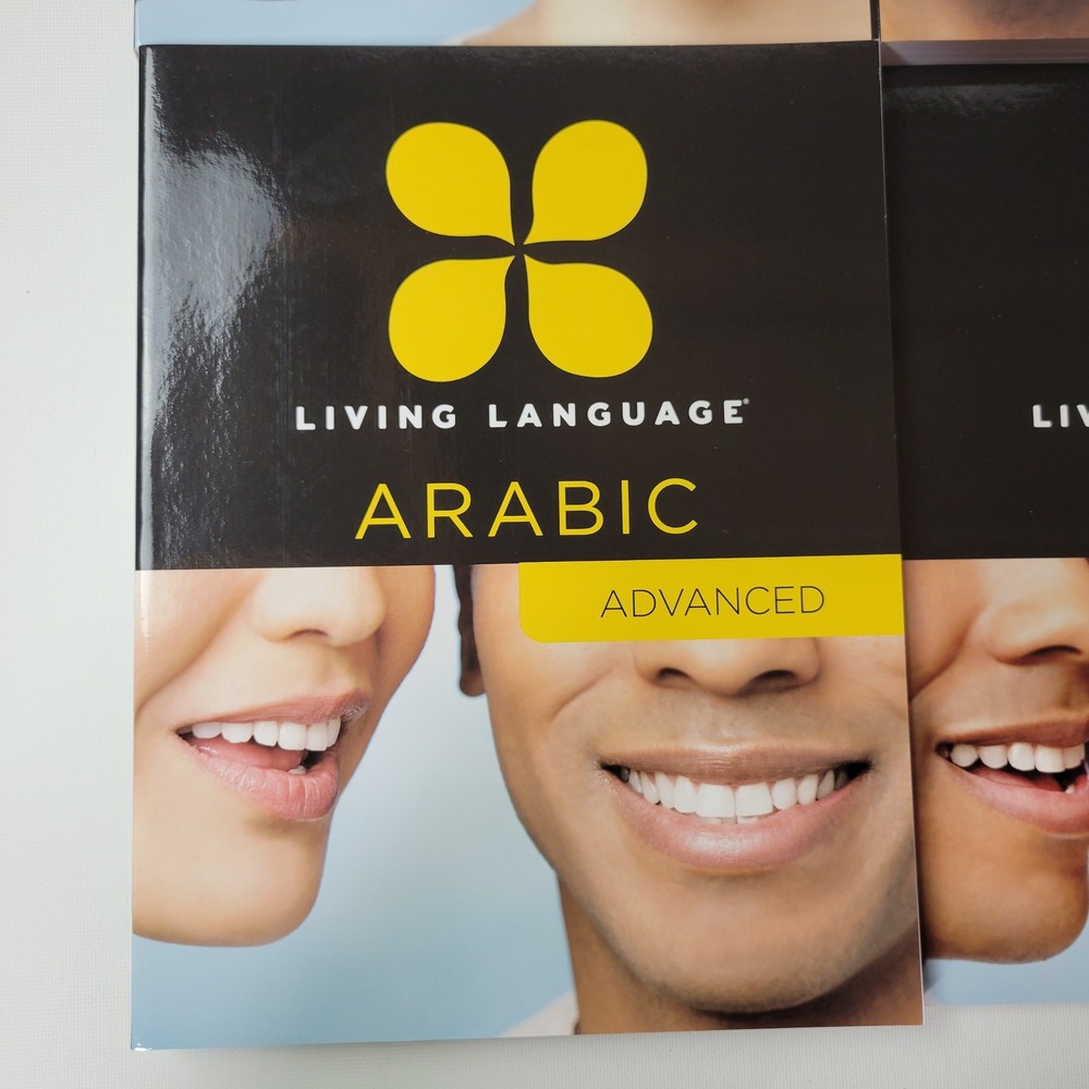 Living Language Arabic Course Set Essential Intermediate Advanced Script Guide - Picture 4 of 6